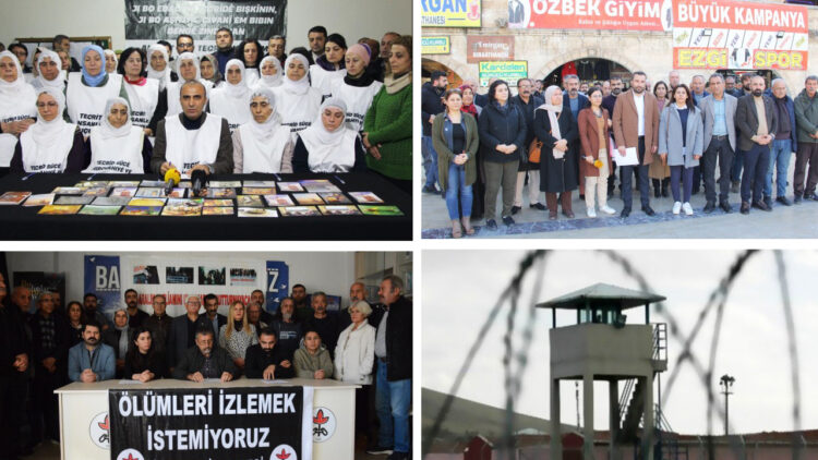 Hunger strike for PKK leader’s freedom enters 24th day in Turkish prisons