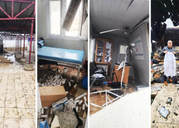Kobani medical centre destroyed in Turkish airstrikes