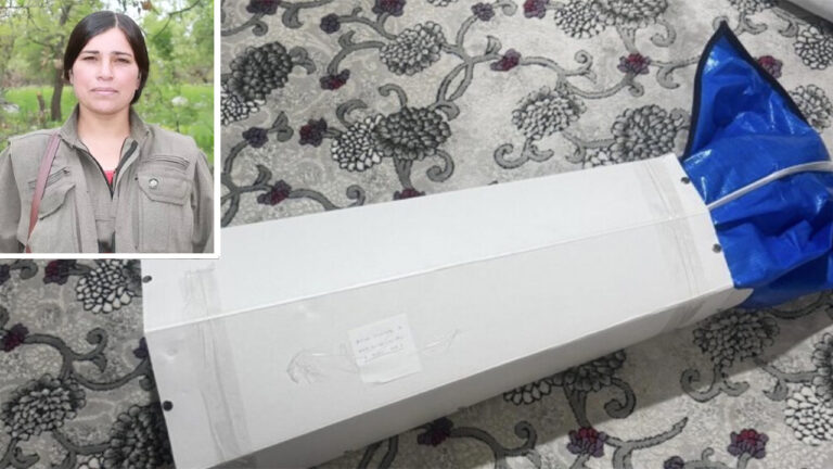 Slain Kurdish guerrilla’s remains delivered in cardboard box after five-year delay