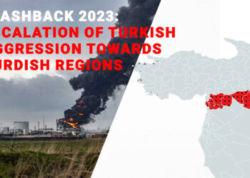 Flashback 2023: Escalation of Turkish aggression towards Kurdish regions