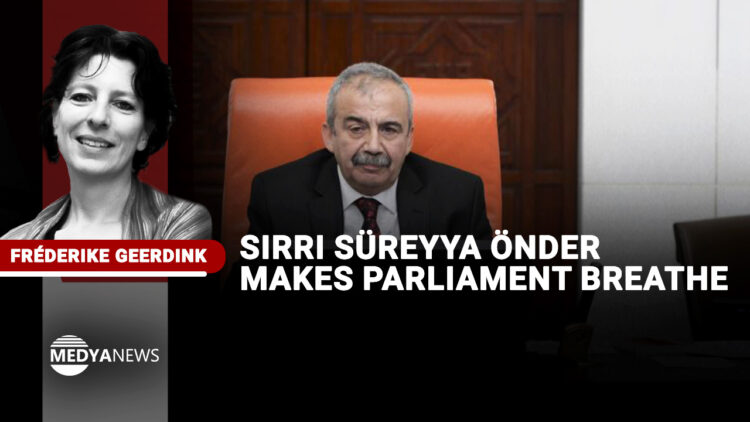 Sırrı Süreyya Önder makes parliament breathe