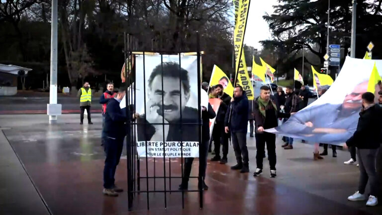 Geneva march joins global initiative pushing for urgent release of Abdullah Öcalan