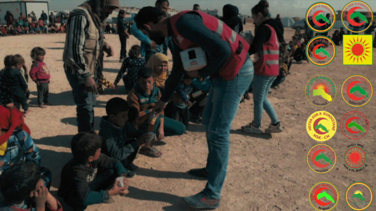 Kurdish humanitarian organisations protest Turkish government’s asset freeze