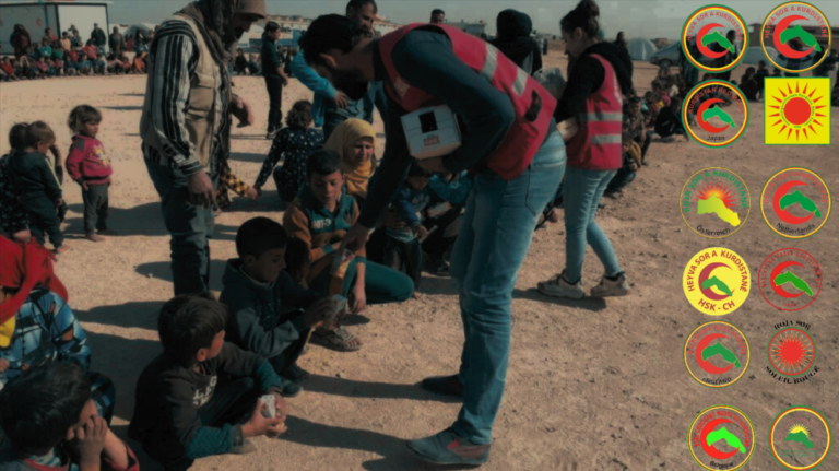 Kurdish humanitarian organisations protest Turkish government’s asset freeze