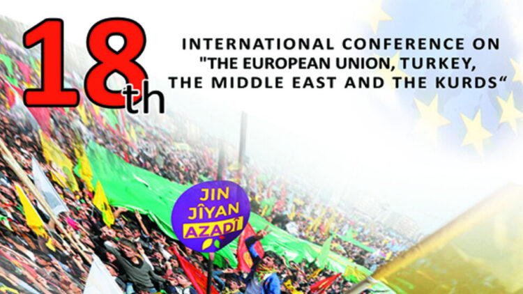 18th international conference on ‘EU, Turkey, and Kurds’ unveils program
