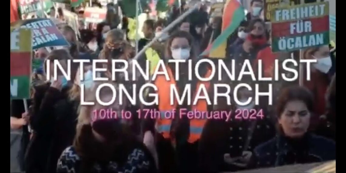 Internationalist Long March 2024 to call for Öcalan’s release, political dialogue