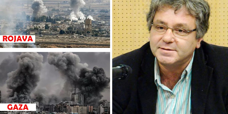 No difference between what’s happening in Rojava and Gaza: Hamit Bozarslan
