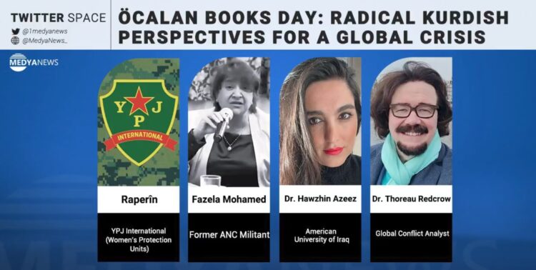 Medya News panel discusses global liberation struggles for Öcalan Book Day