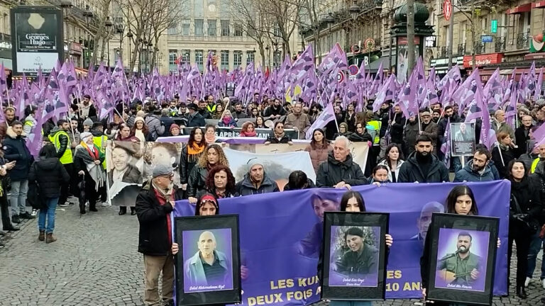 Paris streets echo with calls for justice as Kurds protest deadly attacks a decade apart