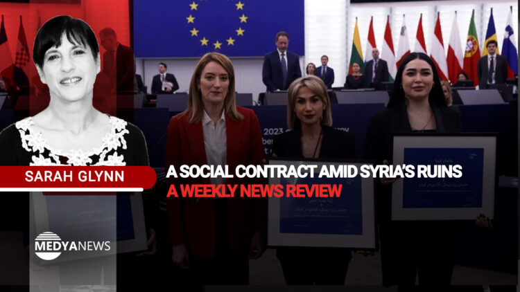A social contract amid Syria’s ruins – a weekly news review