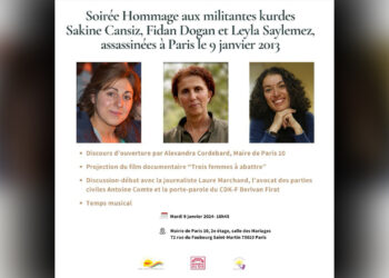 Memorial evening honours Kurdish activists assassinated in Paris