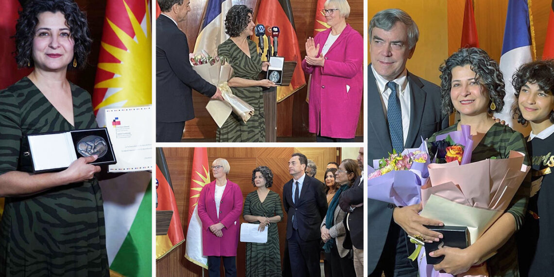 Kurdish academic Choman Hardi honoured with Franco-German Human Rights Award