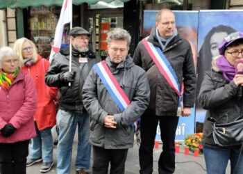 French politicians join vigil for slain Kurdish women on anniversary of Paris massacre