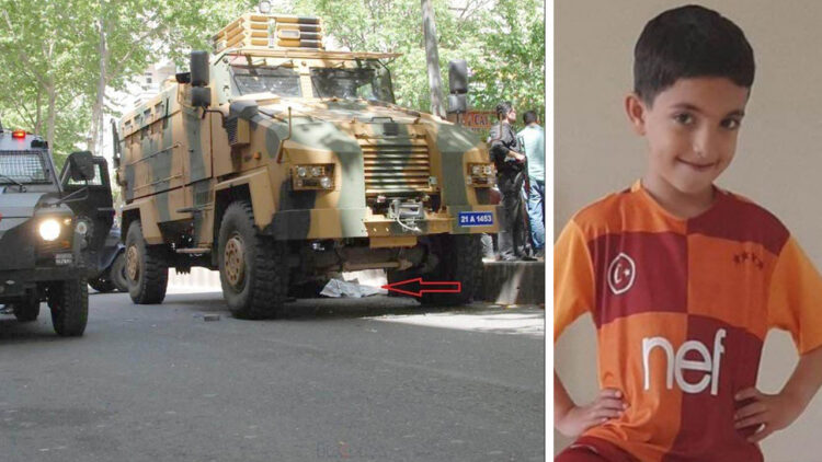Turkey: Police who hit Kurdish child with armoured vehicle acquitted of boy’s death