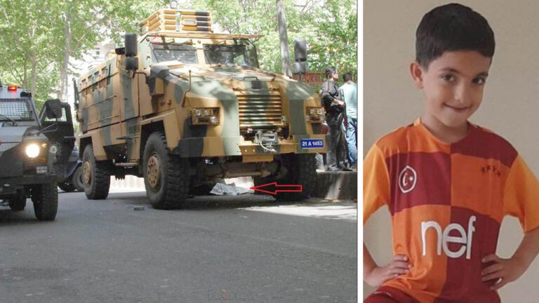 Turkey: Police who hit Kurdish child with armoured vehicle acquitted of boy’s death