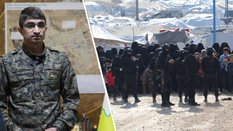 Northern Syria: Kurdish forces detain ISIS member in al-Hol Camp operation