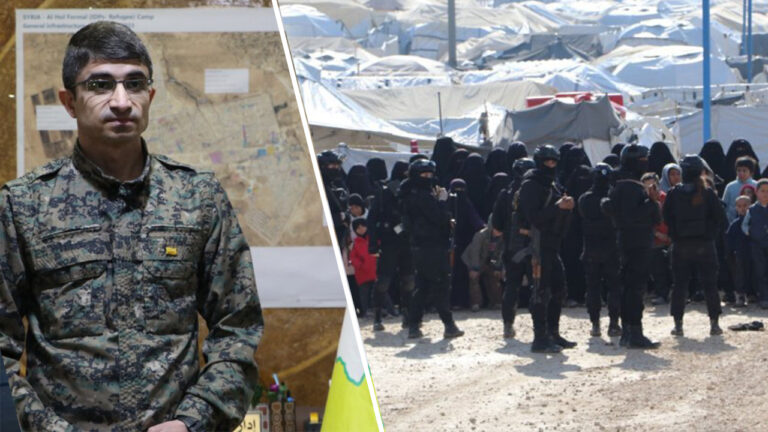 Northern Syria: Kurdish forces detain ISIS member in al-Hol Camp operation