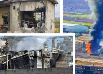 Turkish military strikes in Syria documented in DAANES report