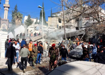 Israeli strike in Damascus kills six, including IRGC leaders