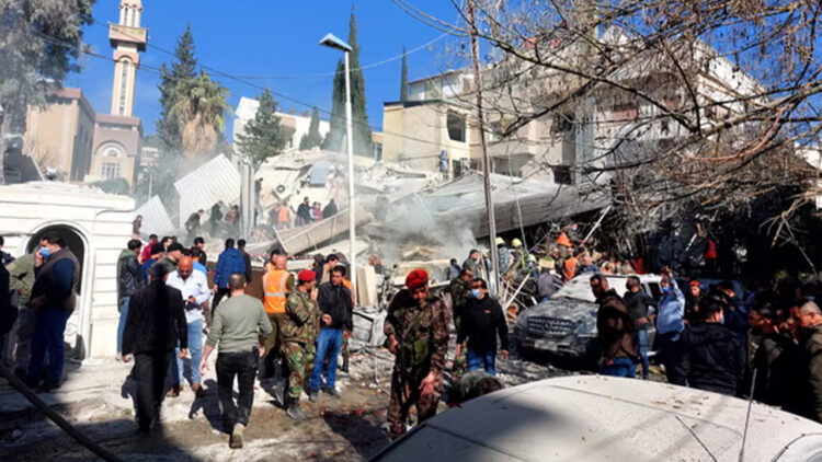 Israeli strike in Damascus kills six, including IRGC leaders