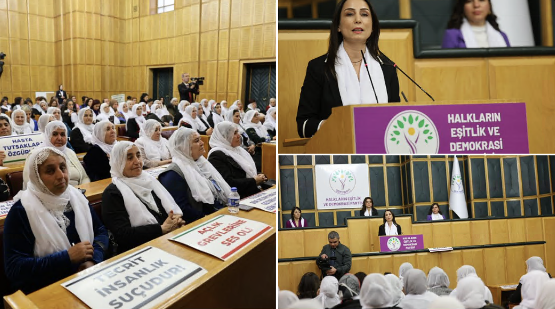 Kürt yanlısı parti, Türkiye'de barış ve adalet için büyük bir yürüyüş duyurdu
