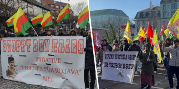 Turkish attacks on northern Syria condemned in demonstrations across Europe