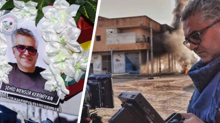 Iran blocks burial of Kurdish director killed in Turkish airstrike in northern Syria