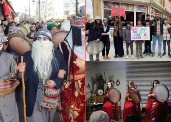 Kurdish New Year celebrations bring colour to streets of Turkey
