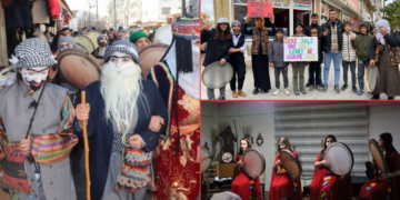 Kurdish New Year celebrations bring colour to streets of Turkey