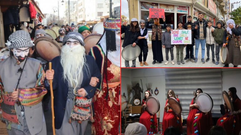 Kurdish New Year celebrations bring colour to streets of Turkey