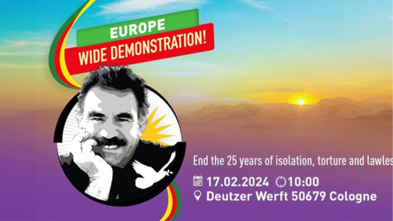 Global mobilisation for Abdullah Öcalan’s release on 25th anniversary of arrest