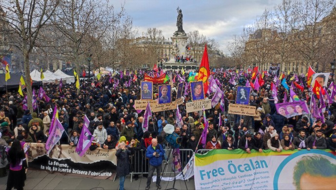 Kurdish protesters flood Paris streets, accuse France of protecting Turkey in activist murders