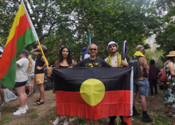 Kurdish community in Sydney supports Invasion Day march
