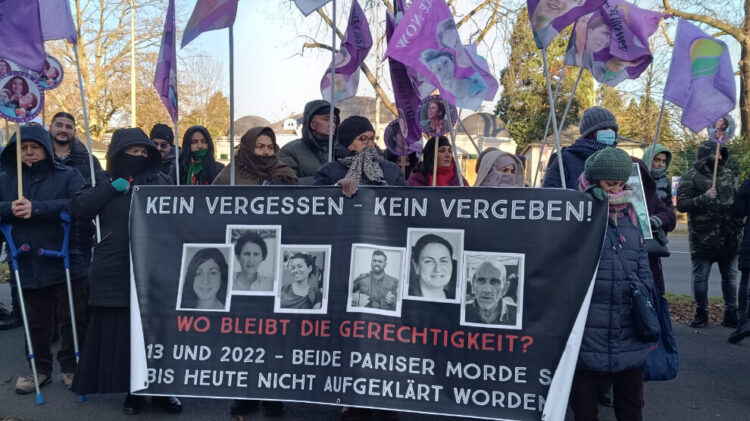 Kurds in Europe call on France to ‘reveal true perpetrators’ in Paris massacre