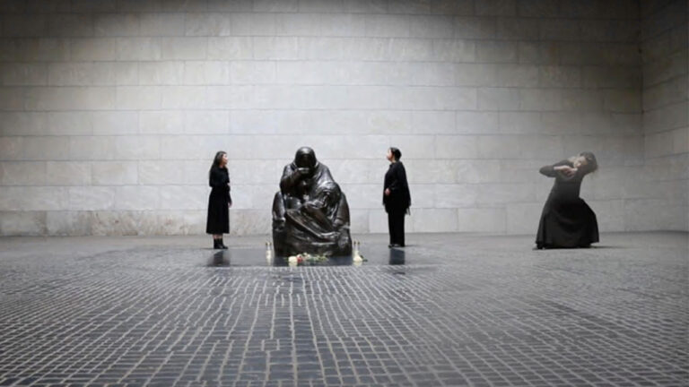 Kurdish artists stage anti-war performance at Berlin’s Neu Wache
