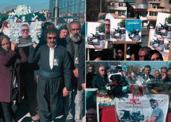 Kurdish film director laid to rest in solemn ceremony in Sulaimaniyah