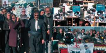 Kurdish film director laid to rest in solemn ceremony in Sulaimaniyah