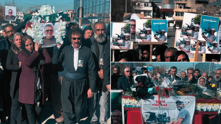 Kurdish film director laid to rest in solemn ceremony in Sulaimaniyah