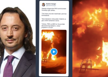 Turkish journalist celebrates military airstrikes on civilian infrastructure in Syria, Iraq