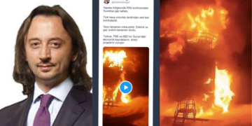 Turkish journalist celebrates military airstrikes on civilian infrastructure in Syria, Iraq