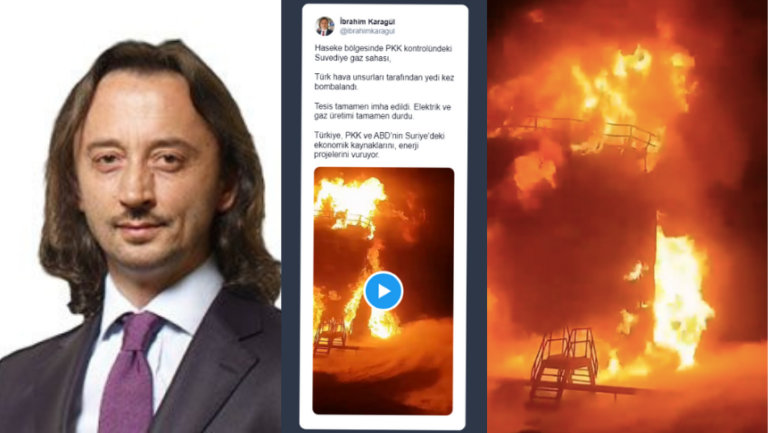 Turkish journalist celebrates military airstrikes on civilian infrastructure in Syria, Iraq
