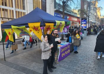 Campaign on the streets of Liverpool for Öcalan’s freedom, political solution to Kurdish question