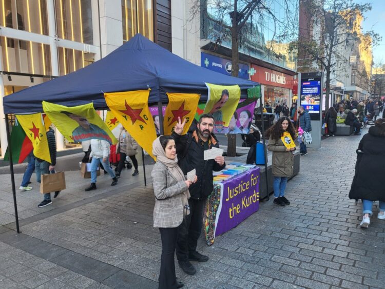 Campaign on the streets of Liverpool for Öcalan’s freedom, political solution to Kurdish question