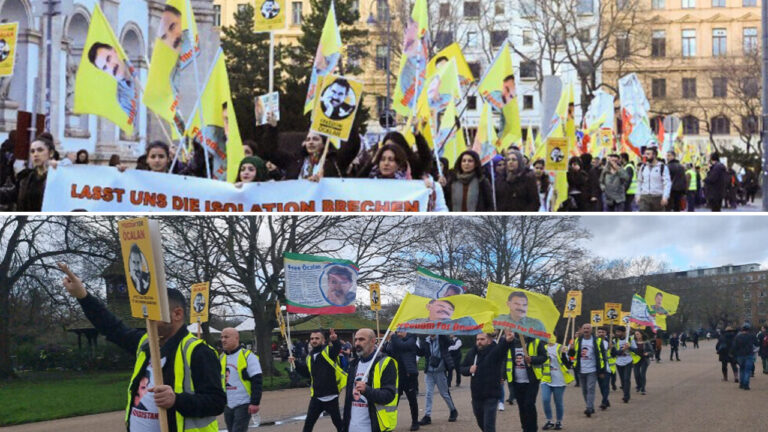 Kurds around world demand freedom for Abdullah Öcalan