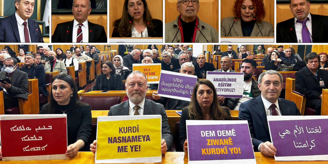 DEM Party celebrates Mother Language Day in Turkish parliament