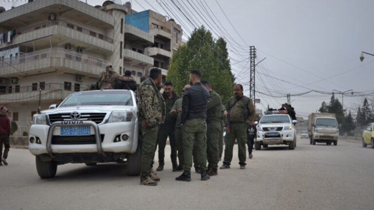 Turkish drone strike kills four security members in Qamishli, Syria