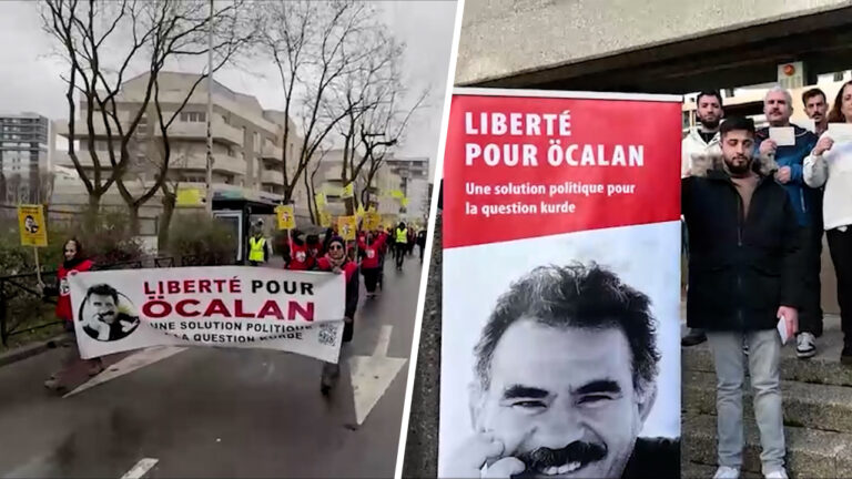 Kurds rally across Europe to demand freedom for Abdullah Öcalan