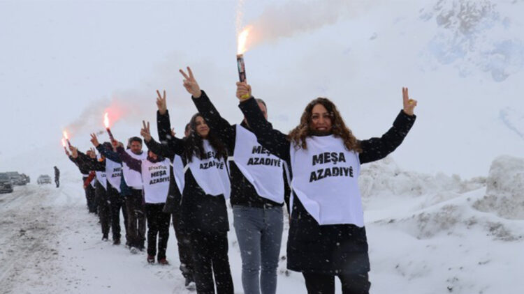 Turkey: Freedom Marchers defy harsh winter conditions on day four