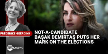 Not-a-candidate Başak Demirtaş puts her mark on the elections