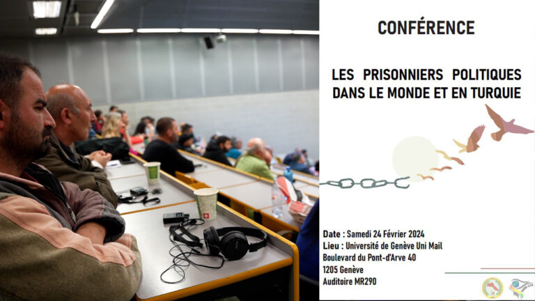Geneva conference spotlights plight of political detainees in Turkey, Öcalan’s extreme isolation